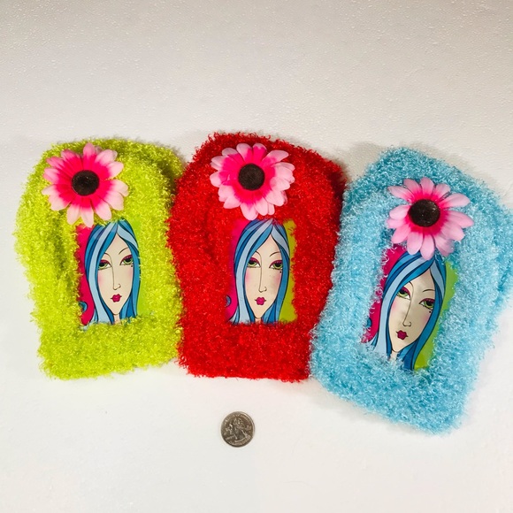 Blue Ultra Shag Vintage Photo Picture Frame - Picture 11 of 15